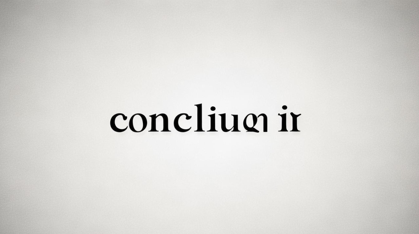 How to Spell Conclusion in English?-图1