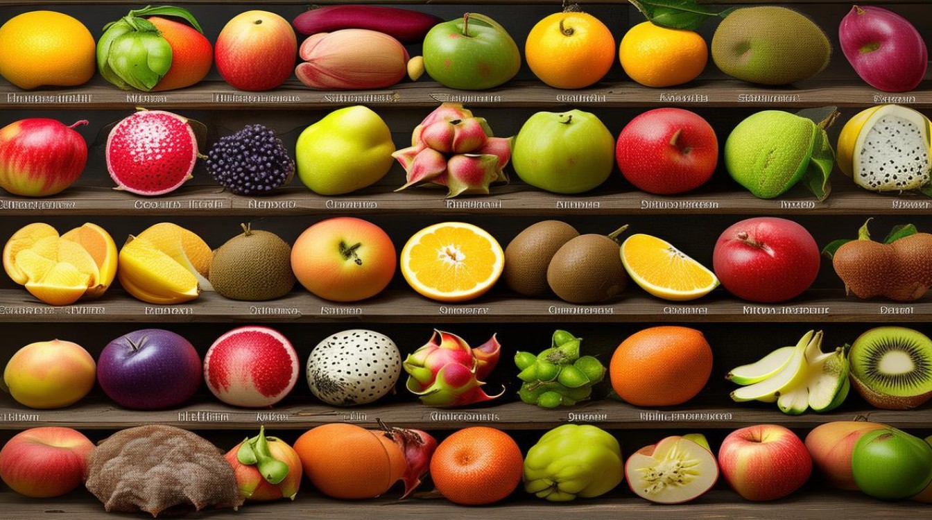 What Are the English Words for Fruits? From Common to Rare, a Complete List-图1